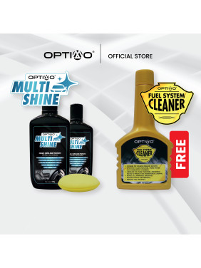 Optimo Multi-Shine 220g x 2 with Round Applicator [FREE 1 Fuel System Cleaner]