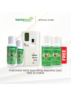 1 Set iMos Auto Spray Machine Set [FREE 2 X’mos 50g]