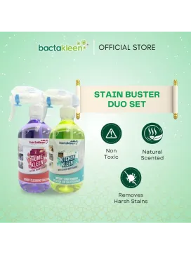 BACTAKLEEN Cleaning Duo Set | Home Kleen 500ML + Kitchen Kleen 500ML